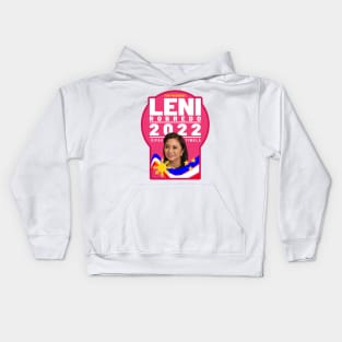 LENI ROBREDO FOR PRESIDENT 2022 ELECTION Kids Hoodie